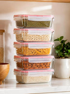 70% OFF🔥 GoDyna Glass Meal Prep Containers with Airtight Lids | Oven & Microwave Safe, BPA-Free Reusable