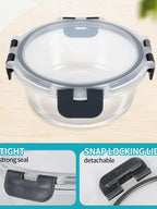70% OFF🔥 GoDyna Glass Meal Prep Containers with Airtight Lids | Oven & Microwave Safe, BPA-Free Reusable