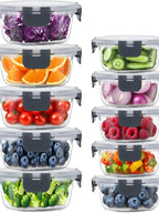 70% OFF🔥 GoDyna Glass Meal Prep Containers with Airtight Lids | Oven & Microwave Safe, BPA-Free Reusable