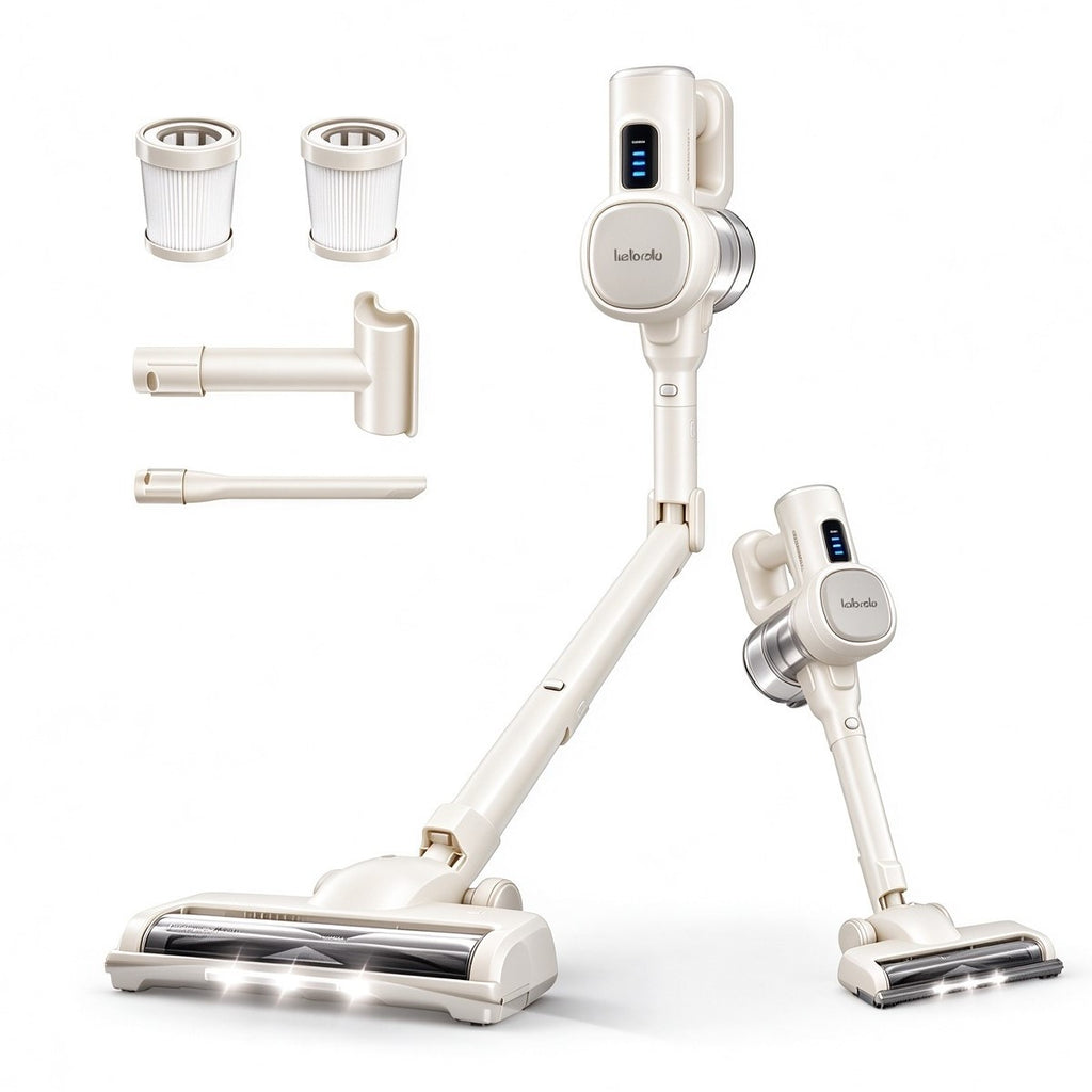 Save 71% OFF🔥 Lubluelu 45000Pa Cordless Vacuum | Self‑Standing, Lightweight for Pet Hair, Carpets & Hard Floors