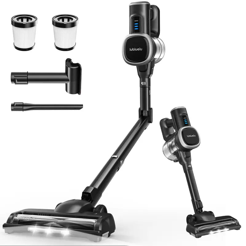 Save 71% OFF🔥 Lubluelu 45000Pa Cordless Vacuum | Self‑Standing, Lightweight for Pet Hair, Carpets & Hard Floors