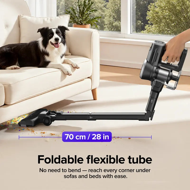 Save 71% OFF🔥 Lubluelu 45000Pa Cordless Vacuum | Self‑Standing, Lightweight for Pet Hair, Carpets & Hard Floors