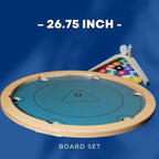 Finger Pool Table Mini – Wooden Tabletop 8-Ball Game, Rotating Desktop Pool Set for Kids & Adults, Family Party & Travel Gift