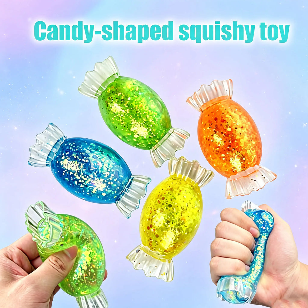 Halloween 8-Pack Squishy Toys, Malt SugarSlow-Rebound Stress Relief Fidget Toys,Spooky Sensory Bundle, Halloween Party Gift,8 Different Horror Styles,sohochic