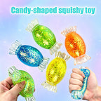 Halloween 8-Pack Squishy Toys, Malt SugarSlow-Rebound Stress Relief Fidget Toys,Spooky Sensory Bundle, Halloween Party Gift,8 Different Horror Styles,sohochic