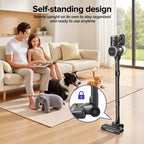 Save 71% OFF🔥 Lubluelu 45000Pa Cordless Vacuum | Self‑Standing, Lightweight for Pet Hair, Carpets & Hard Floors